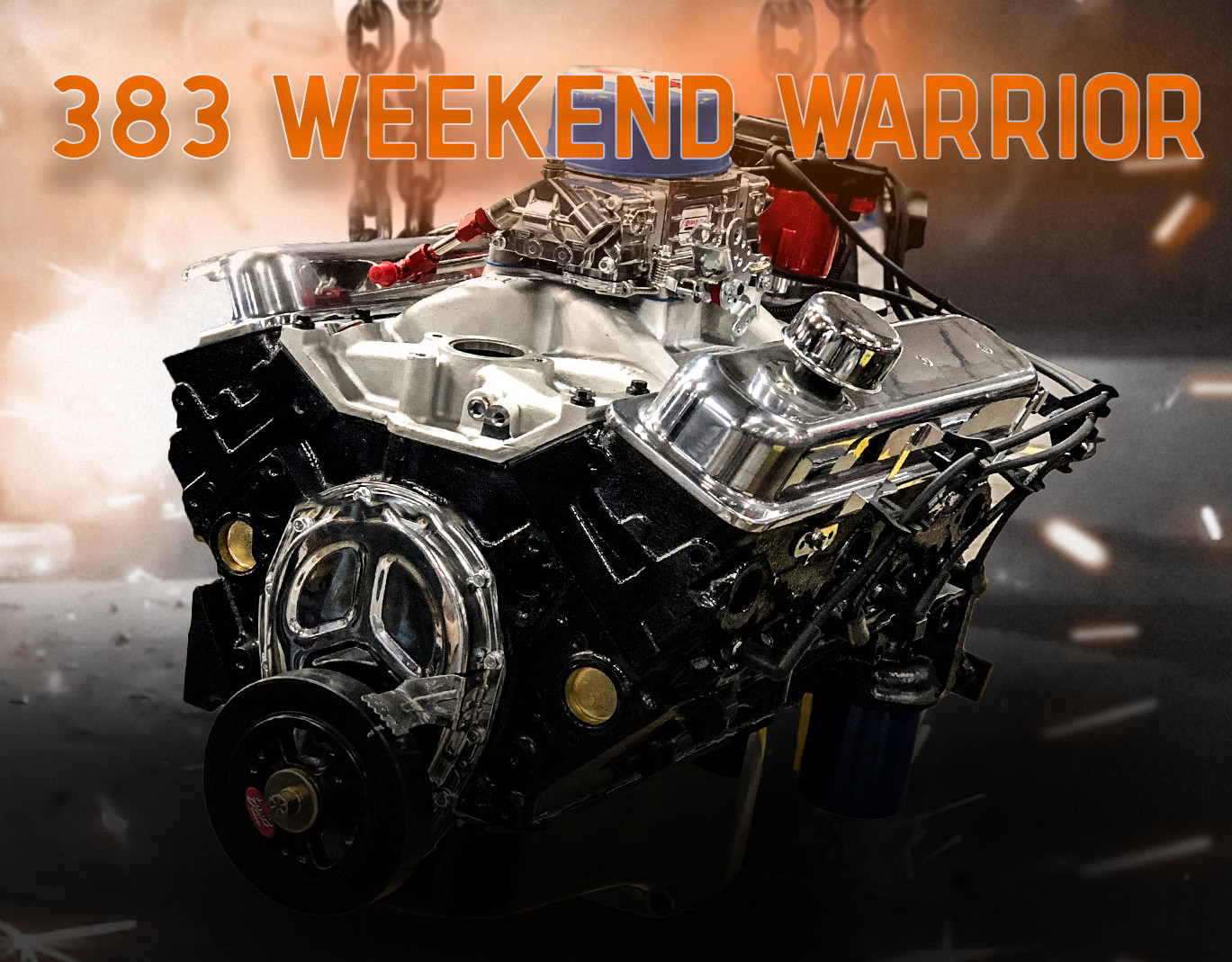 Chevy 383 Crate Engine 383 Stroker Motor For Sale