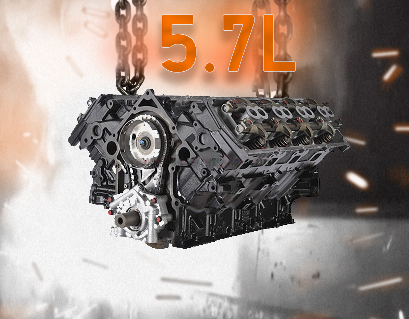 Remanufactured Dodge & Chrysler 5.7 Hemi Engine for Sale