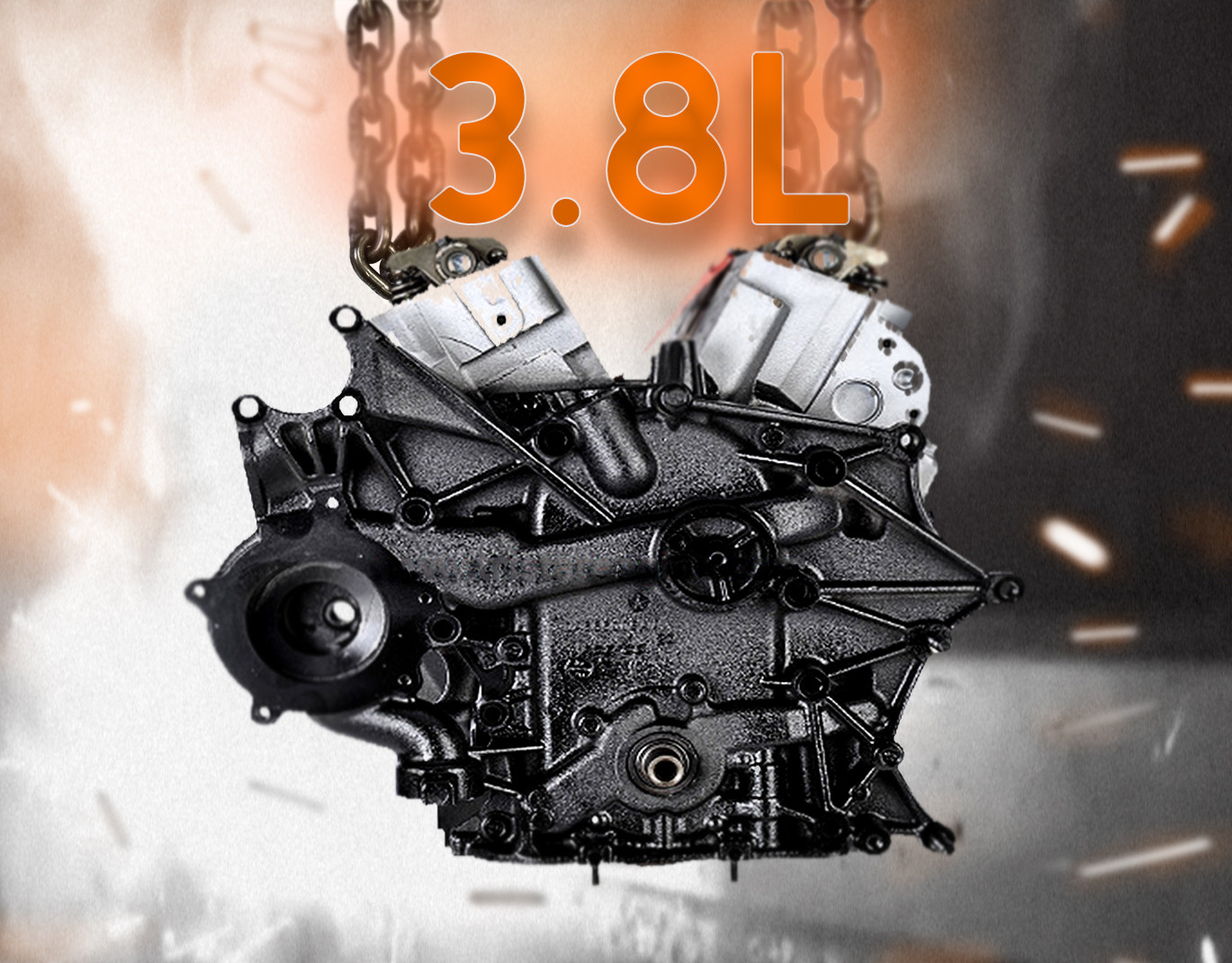 Part # 2131 • 3.8L Remanufactured Engine