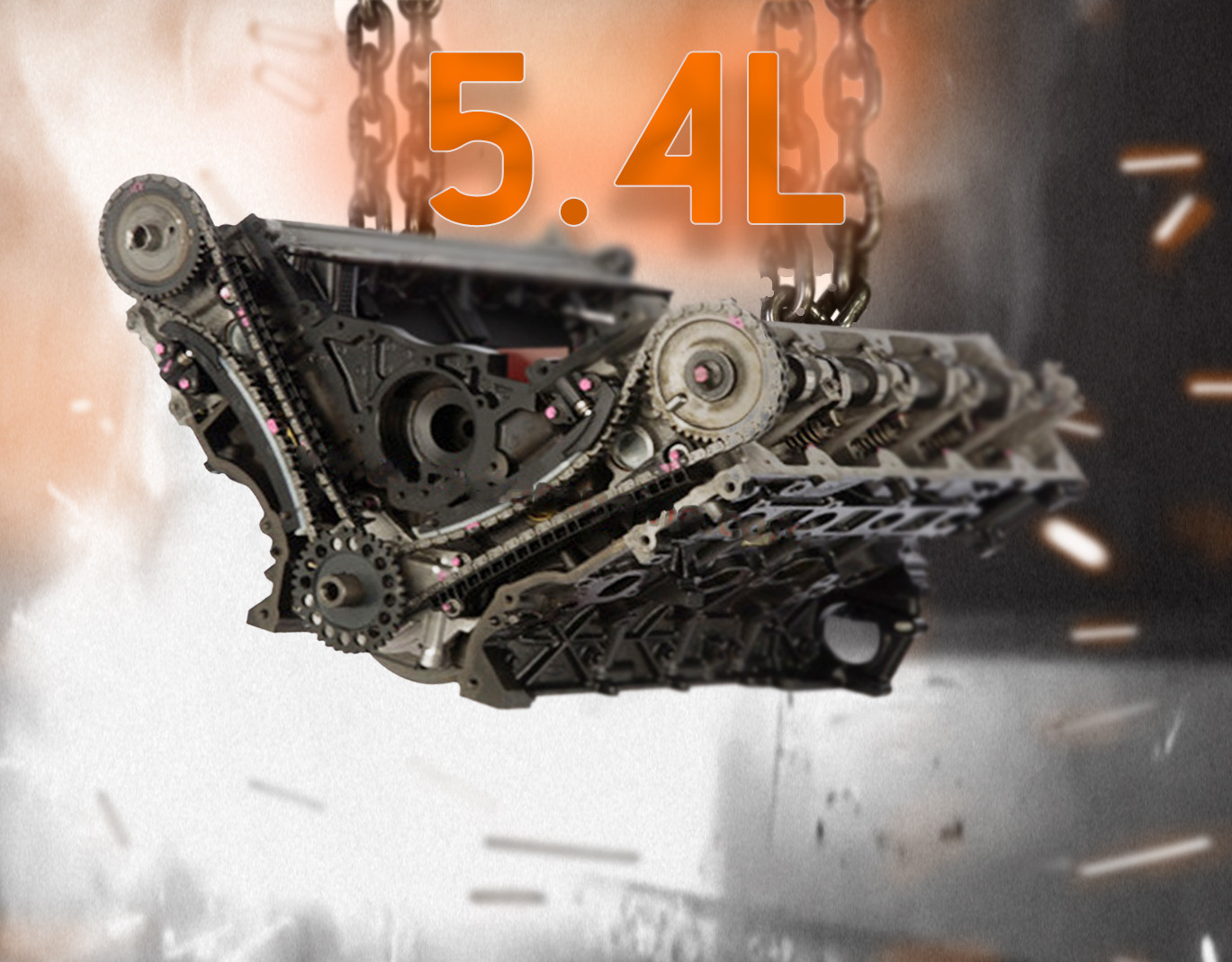 Part # 3126 • 5.4L Remanufactured Engine