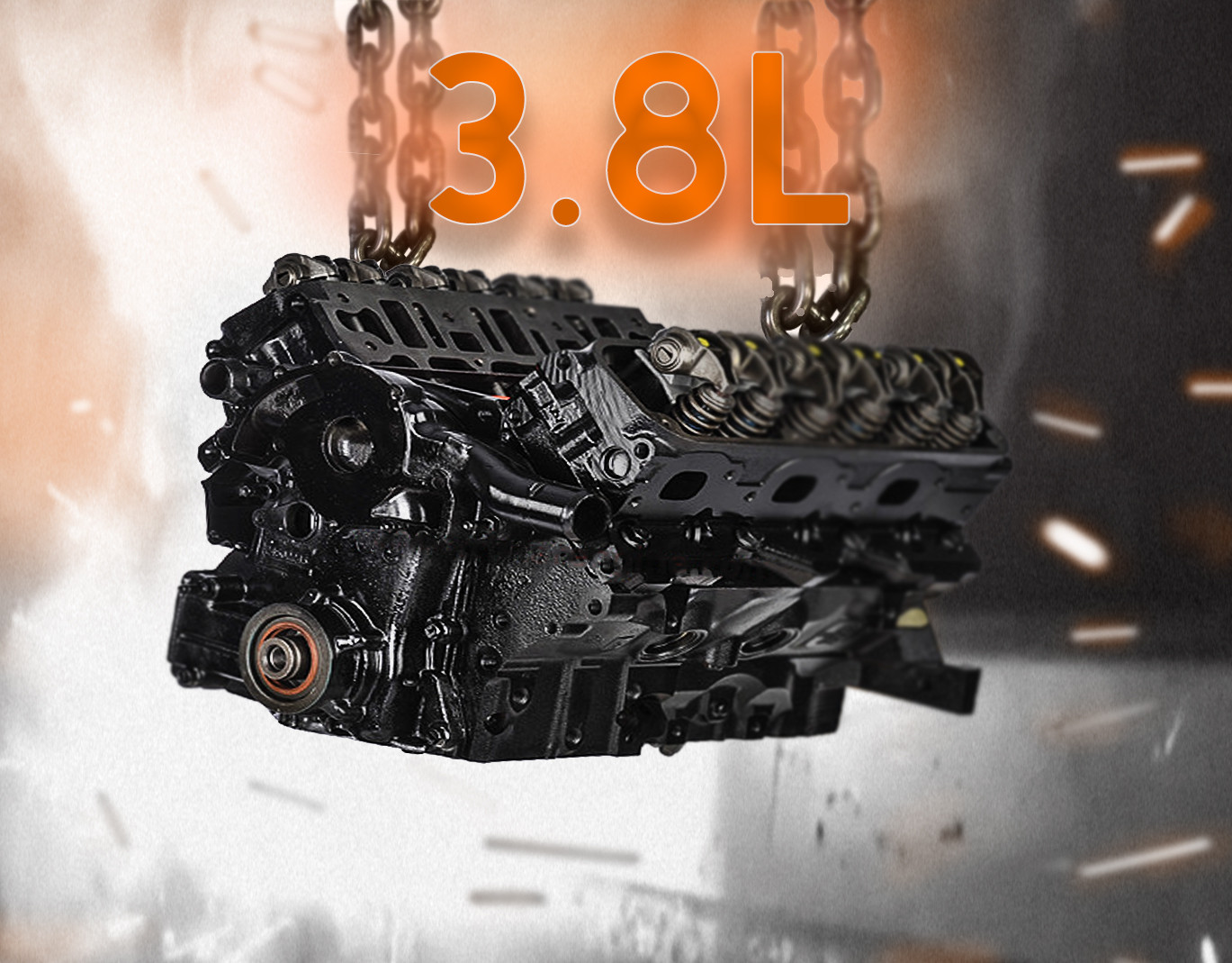 Part # 4189 • 3.8L Remanufactured Engine