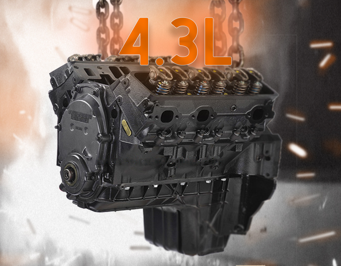 Part # P4157 • 4.3L Remanufactured Engine