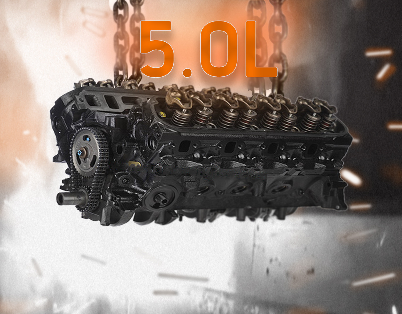 Part # 3058 • 5.0L Remanufactured Engine