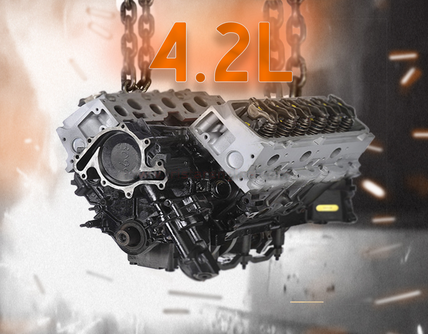 Part # 3059 • 4.2L Remanufactured Engine