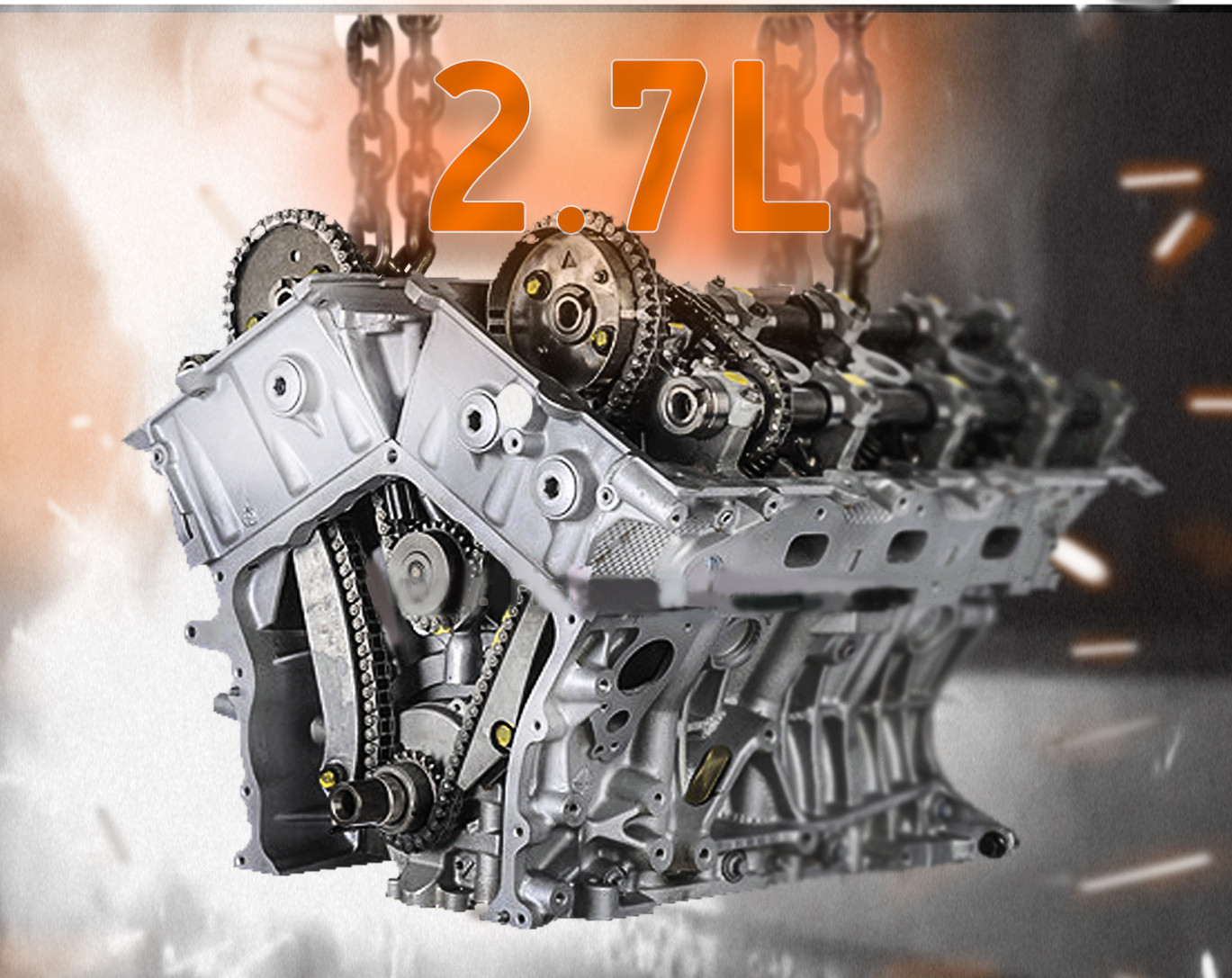 2.7 Liter DOHC V6 Dodge/Chrysler Engine Tri Star Engines