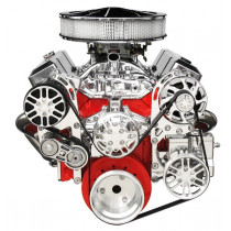 CHEVY SMALL BLOCK VICTORY SERIES KIT WITH ALTERNATOR, A/C AND POWER STEERING