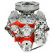 CHEVY SMALL BLOCK VICTORY SERIES KIT WITH ALTERNATOR AND POWER STEERING